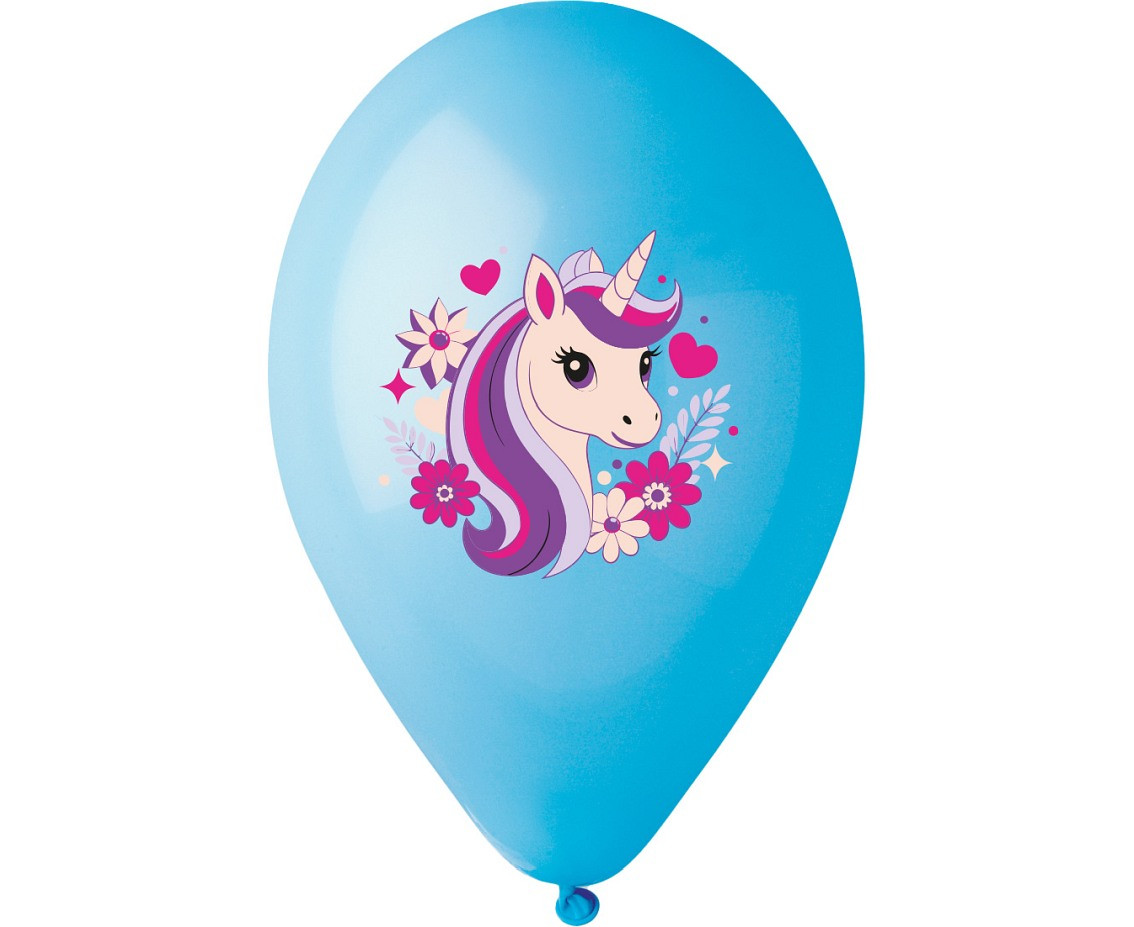 Balloons Unicorns, 12" / 5 pcs.